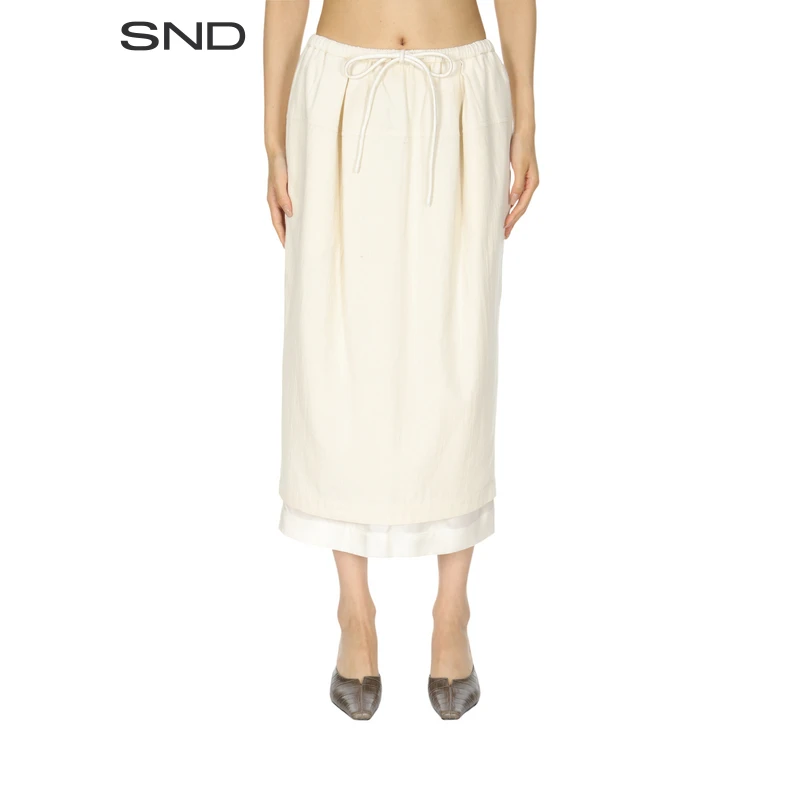 【LAMRONS 设计师品牌】SND AW25 抽绳半裙