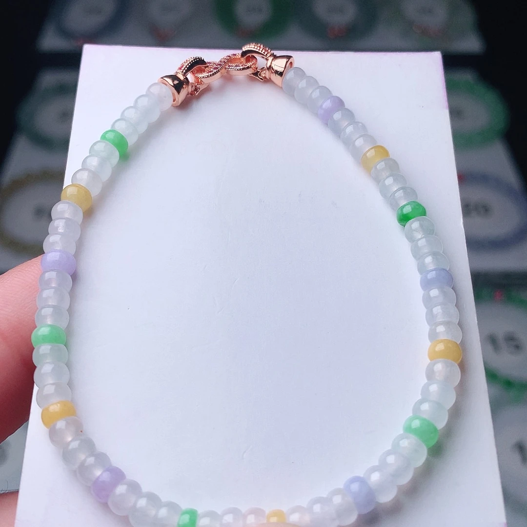 翡翠未镶嵌手链翡翠