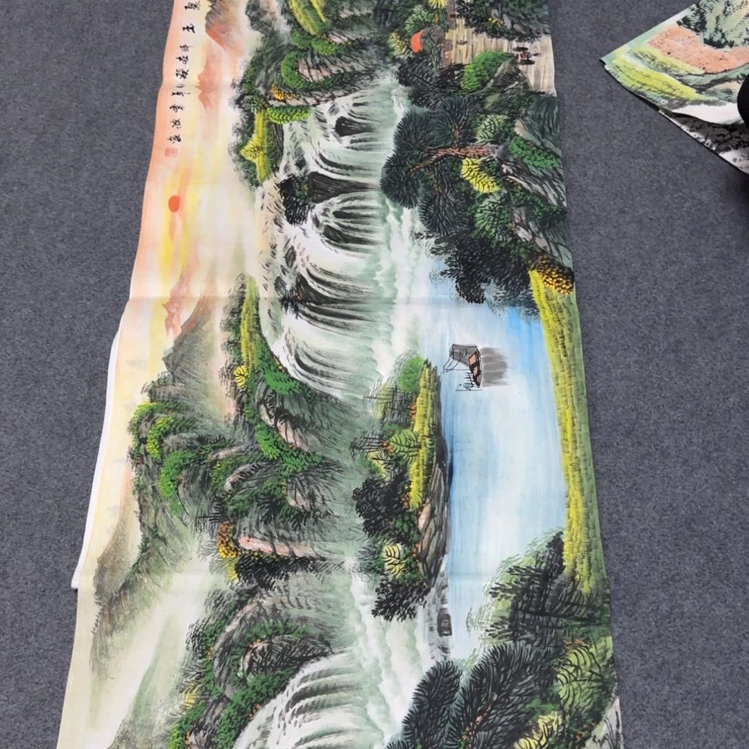 国画会娟艺术馆直播间