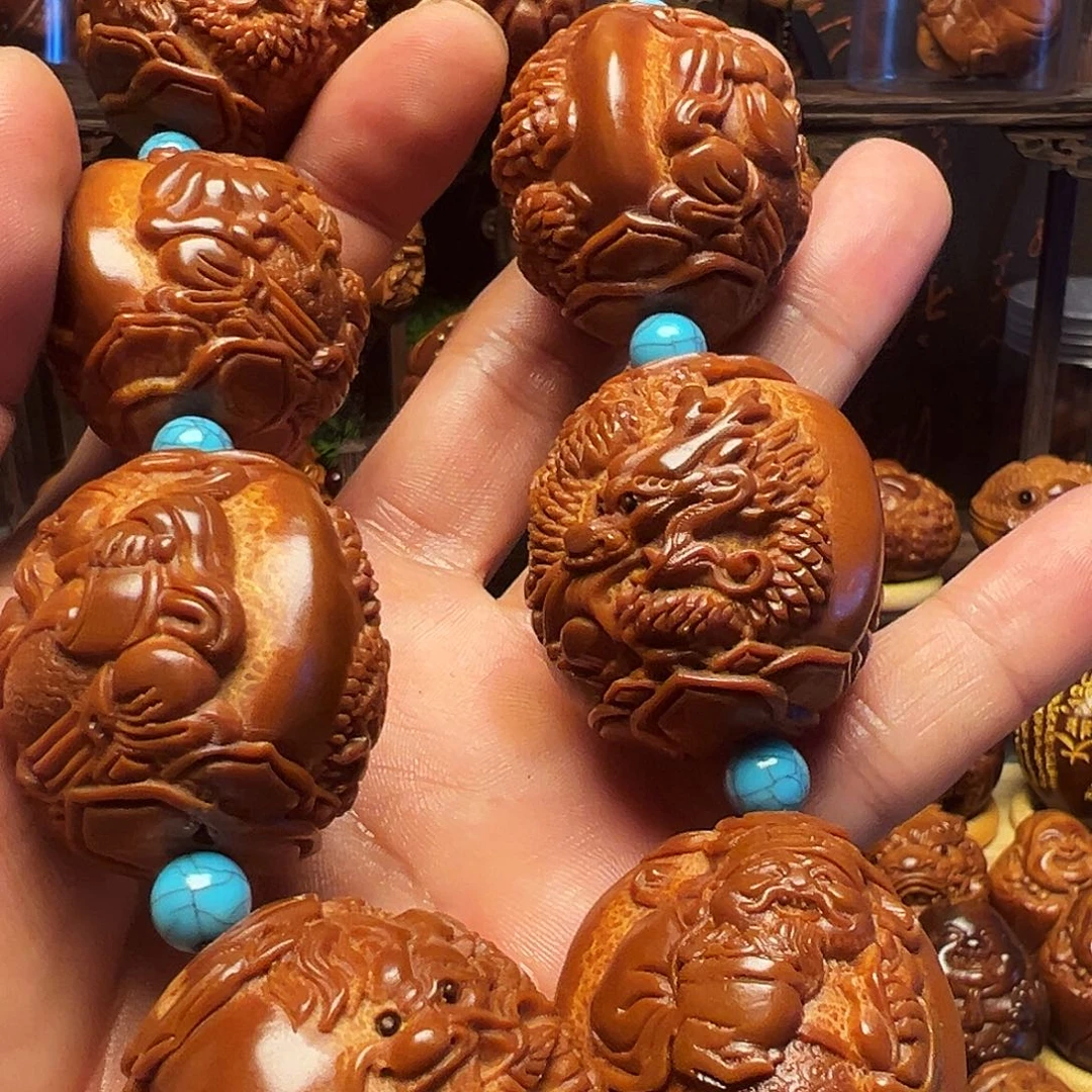 橄榄核手串/手链蛋****子龙财手持