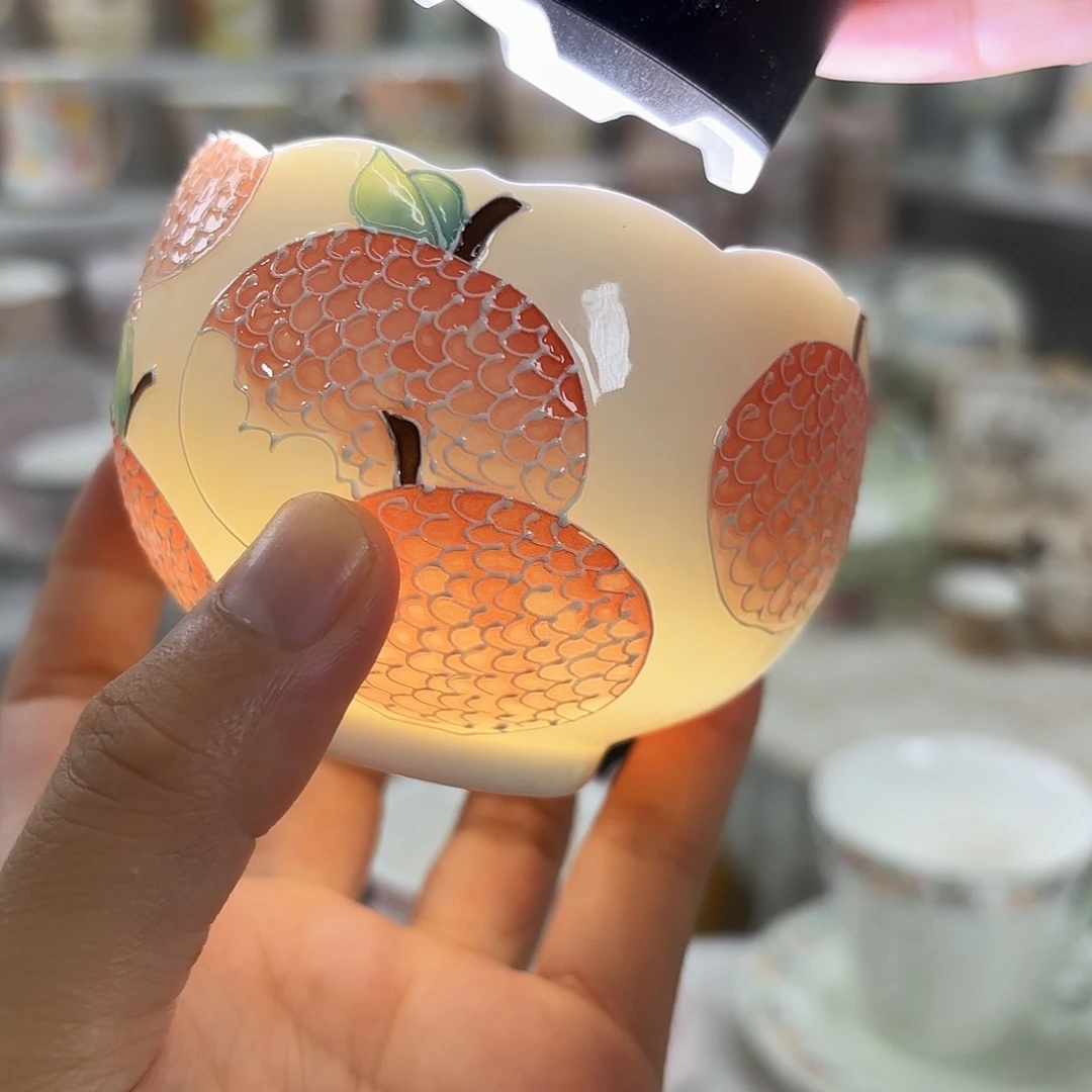 手绘创意高温釉下彩陶瓷