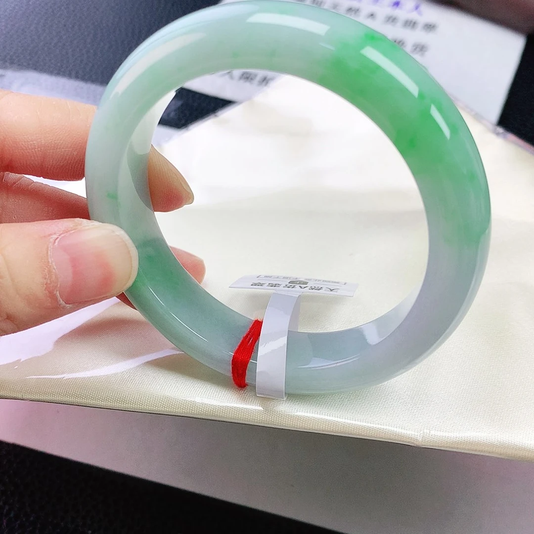 未镶嵌手镯翡翠53圈
