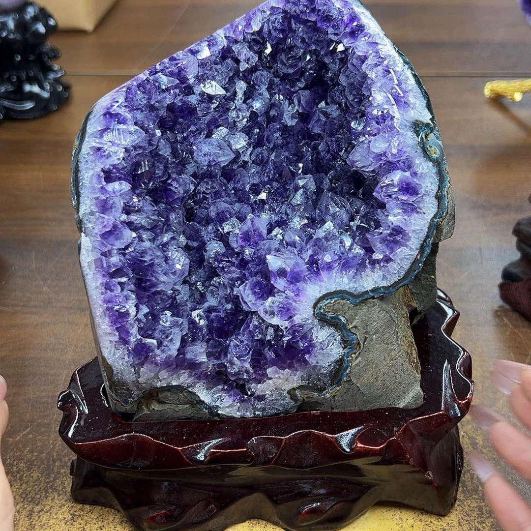 紫晶摆件未镶嵌福利