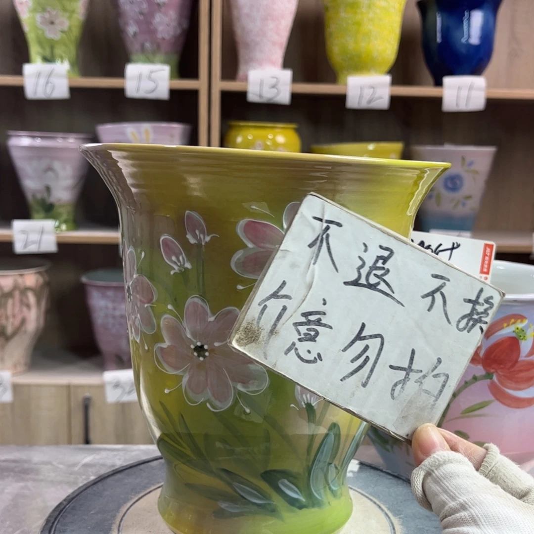 景德镇陶瓷花盆花盆