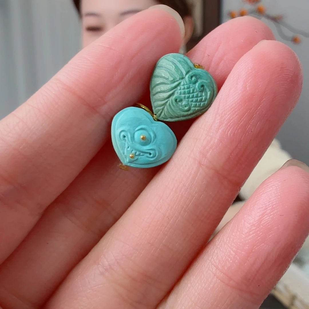 绿松石未镶嵌珠宝奇石