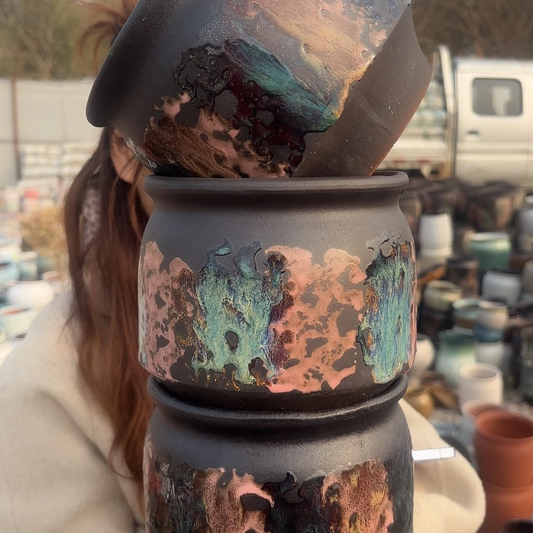 口径15高1三个油画