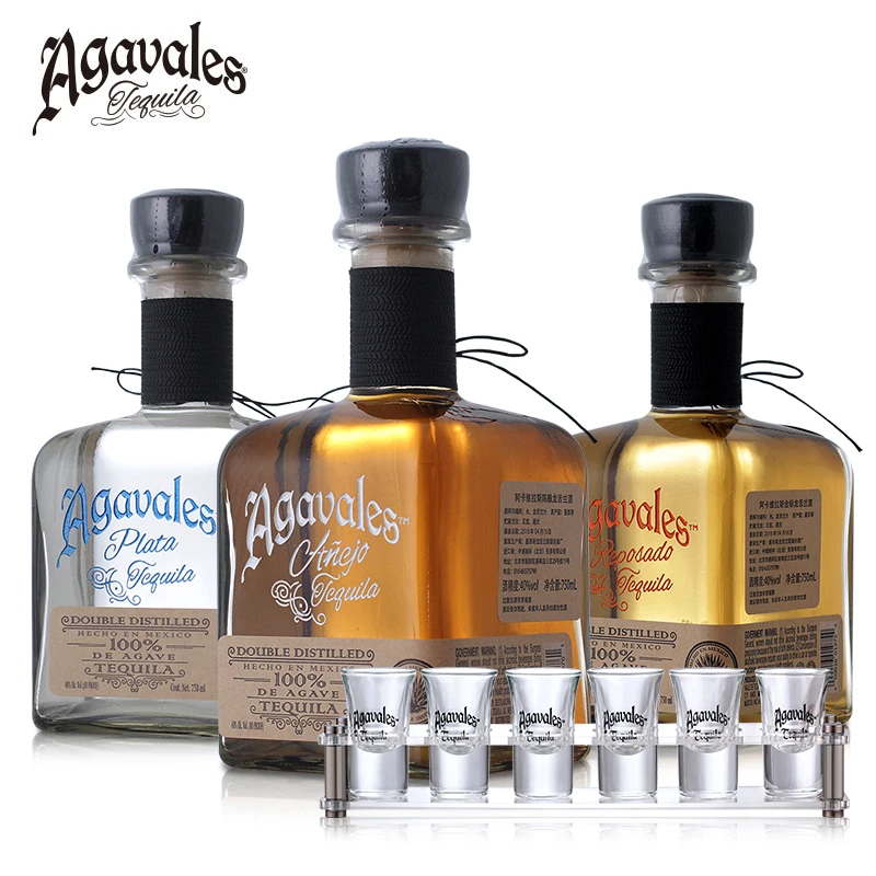 AGAVALES/阿卡维拉斯龙舌兰金标银标陈酿墨西哥进口洋酒特基拉