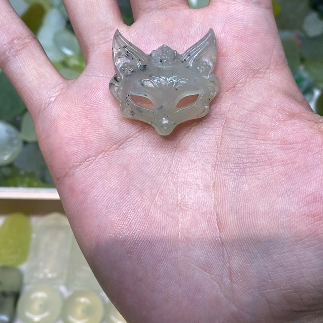 岫玉未镶嵌吊坠(不含链)两单包邮