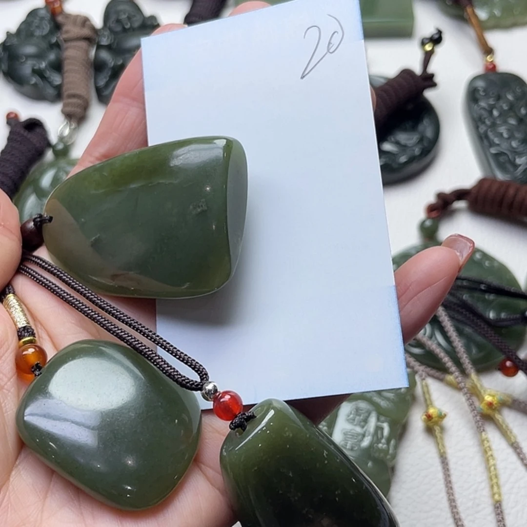 【闪购商品】和田玉挂件未镶嵌语*