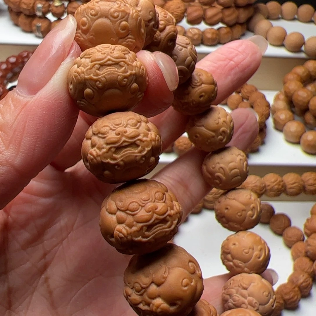 猴头核桃手串貔貅微瑕16