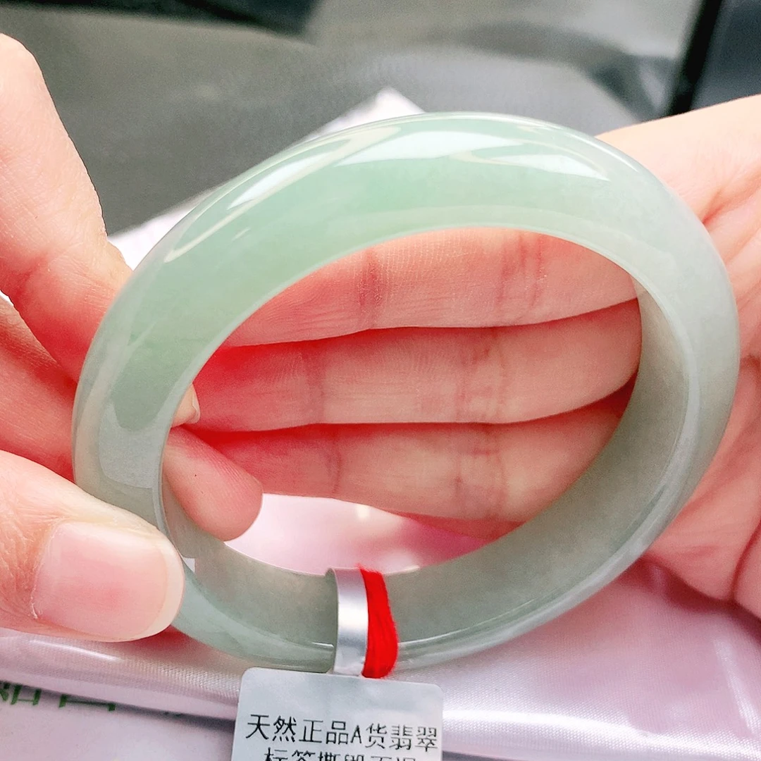 翡翠未镶嵌手镯缅甸天然a货翡翠手镯