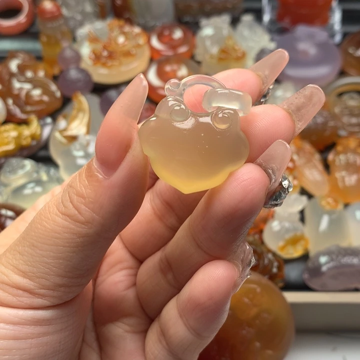 玛瑙/玉髓颈饰未镶嵌丽*