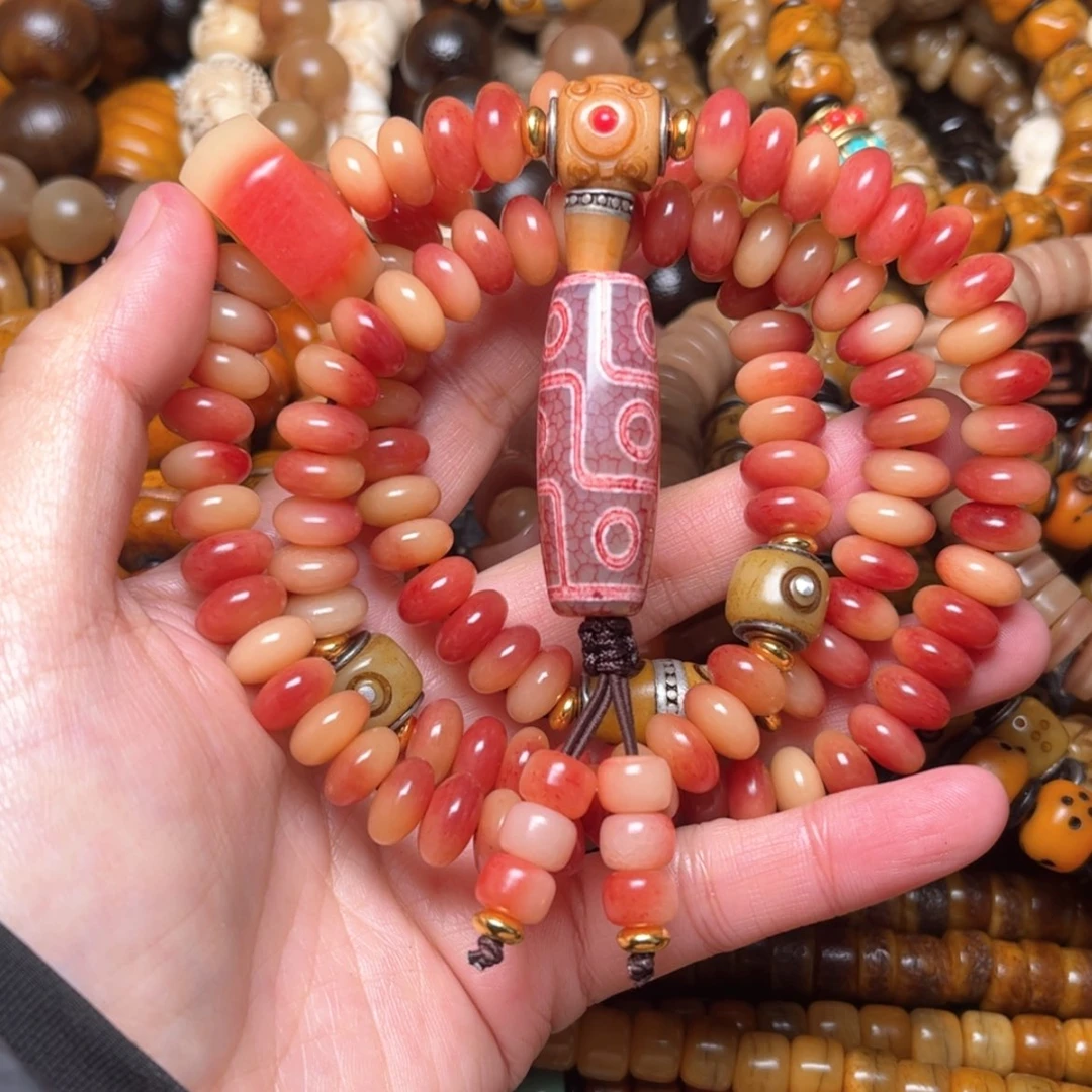 【闪购商品】驼骨手串/手链驼骨原色11×108颗