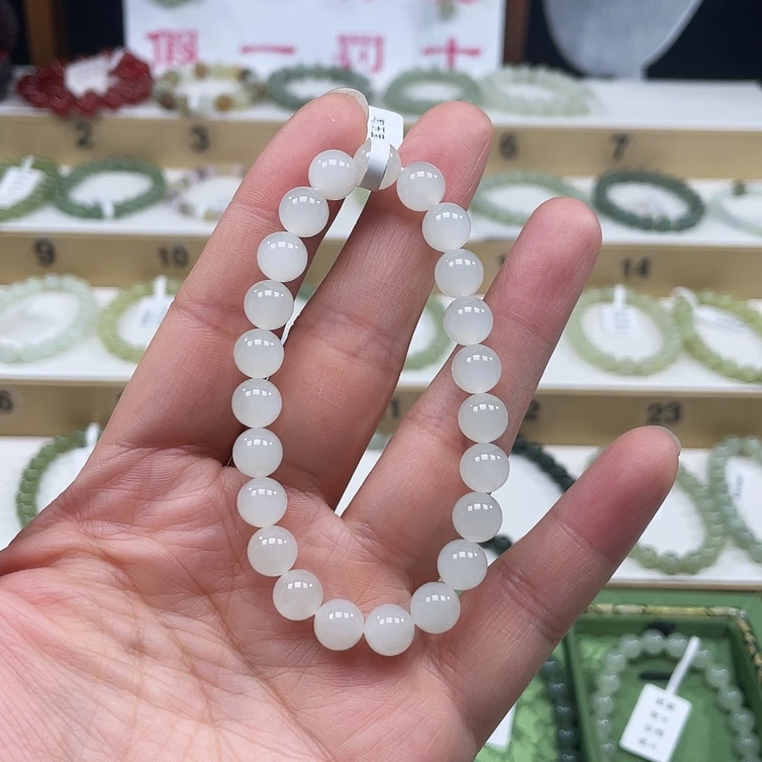 洋***儿和田玉未镶嵌手链