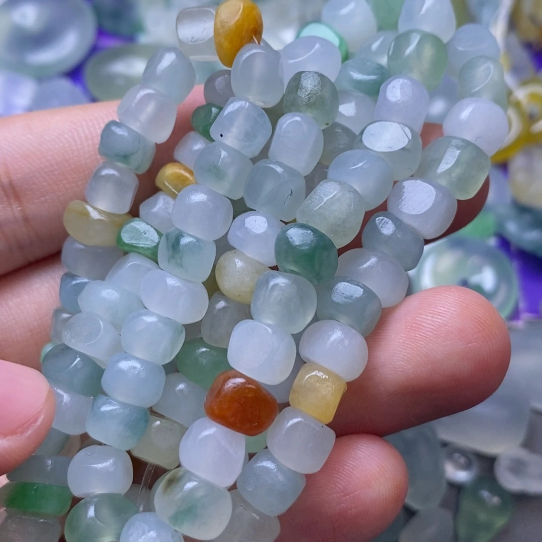 定制翡翠未镶嵌珠子