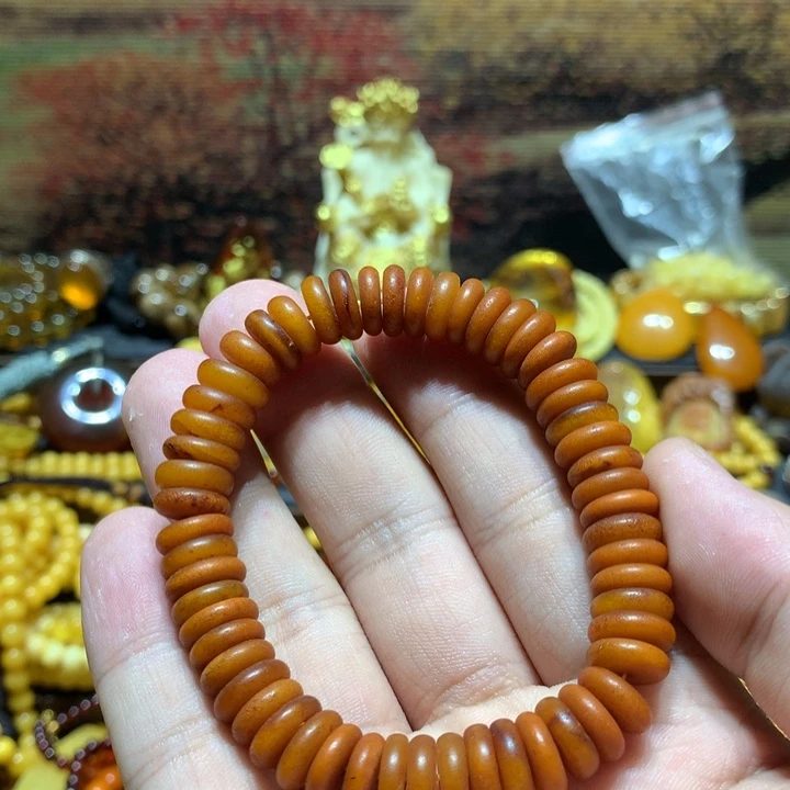 琥珀未镶嵌珠宝奇石