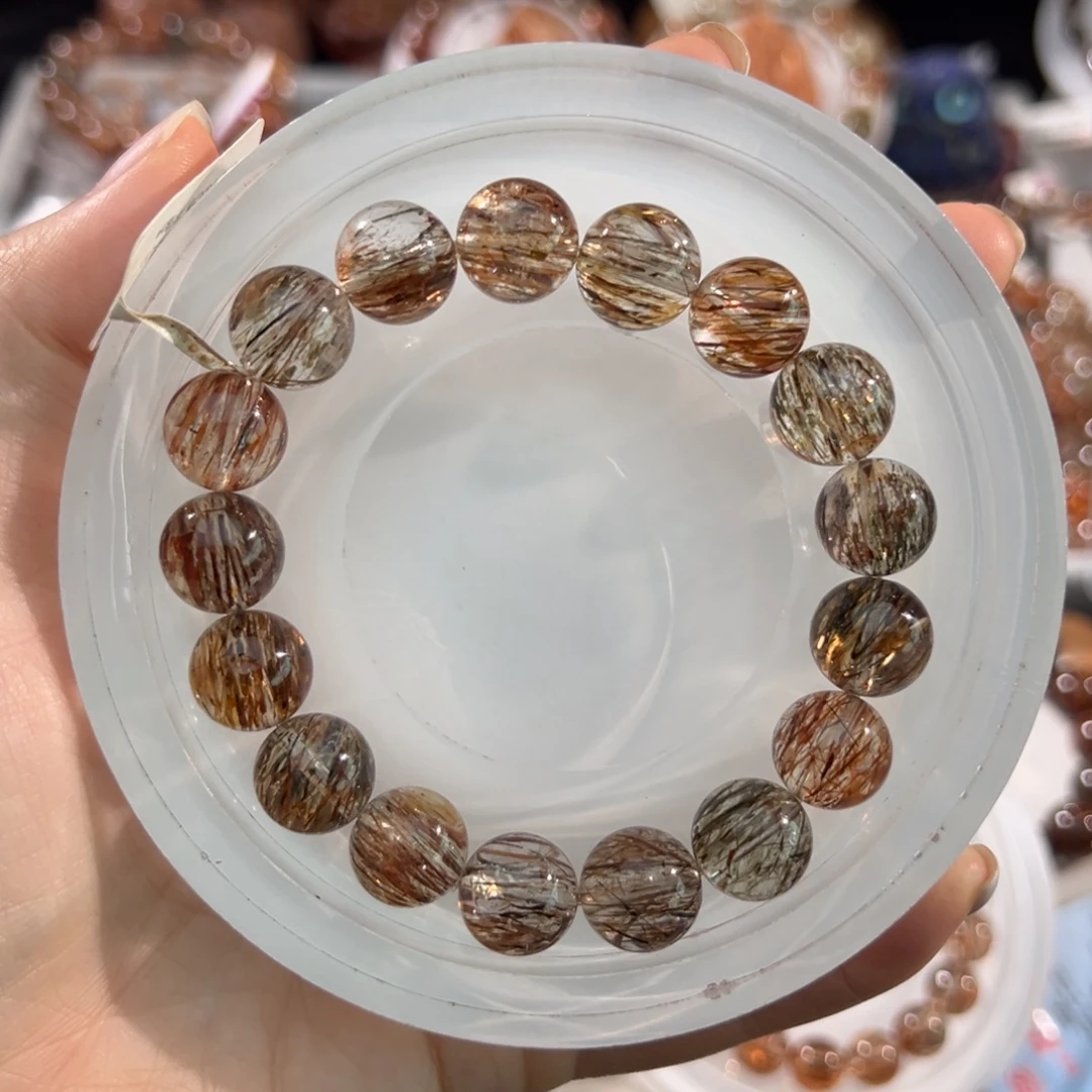水晶手链未镶嵌黑金超七12