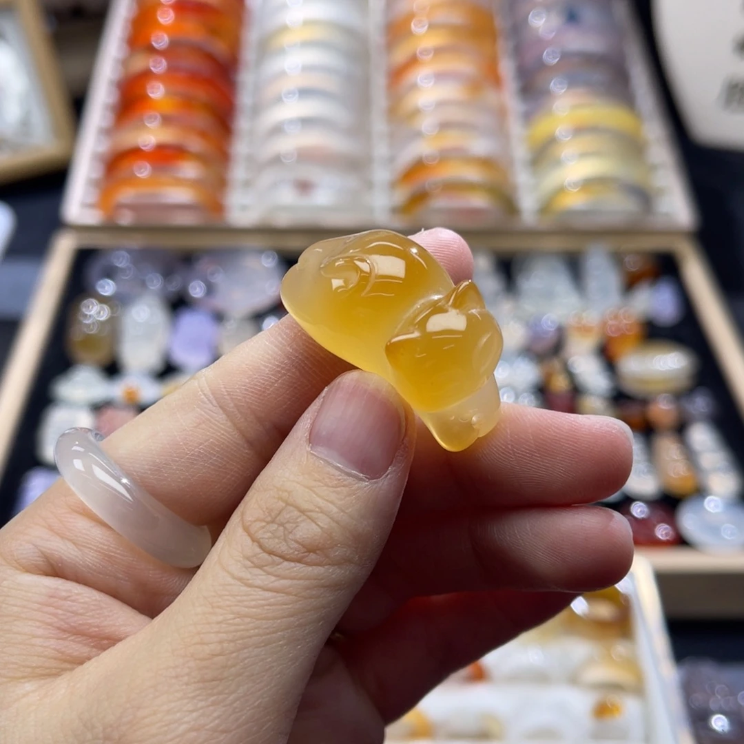 玛瑙/玉髓未镶嵌颈饰