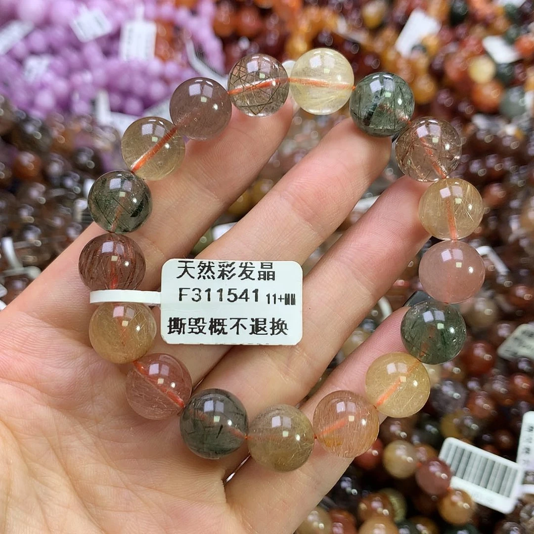 水晶手链未镶嵌，