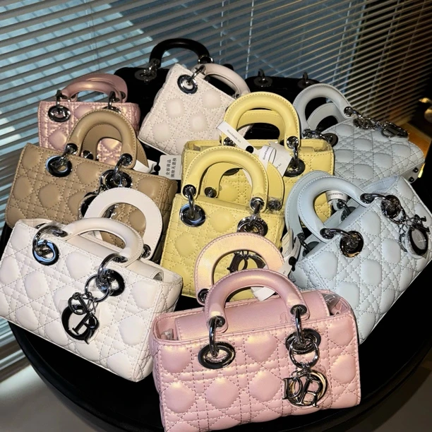 戴妃玛莎【横板大小号】戴妃系列2025新款轻奢公主时尚手提斜挎包