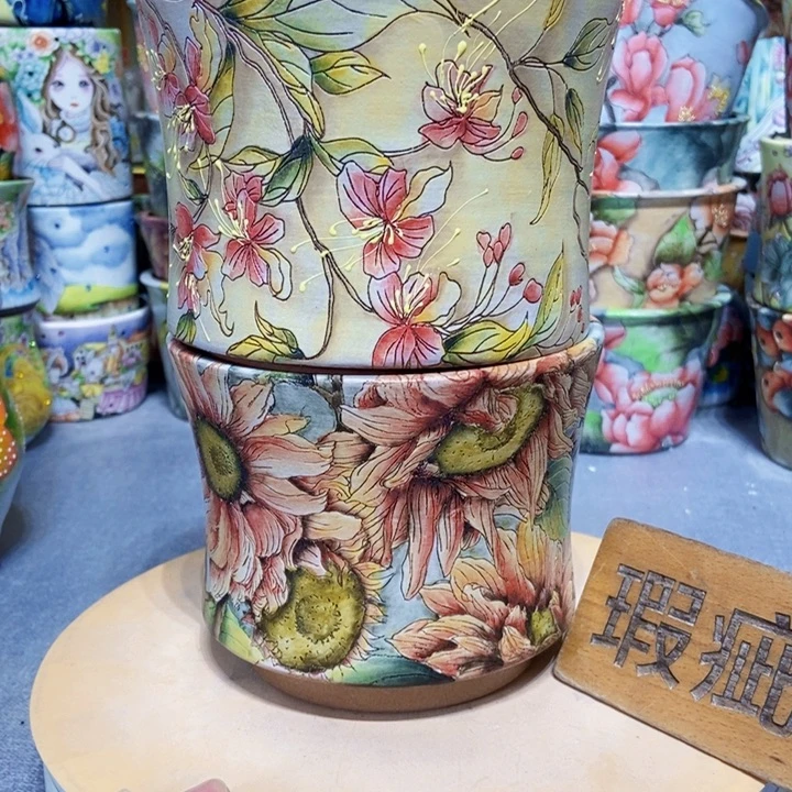 景德镇艺术手绘作品