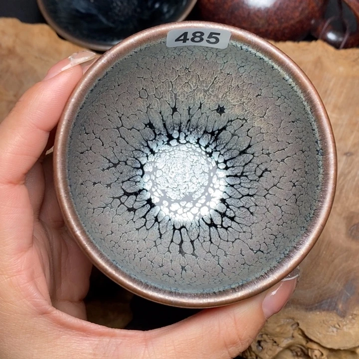 茶盏建窑建盏主人杯485