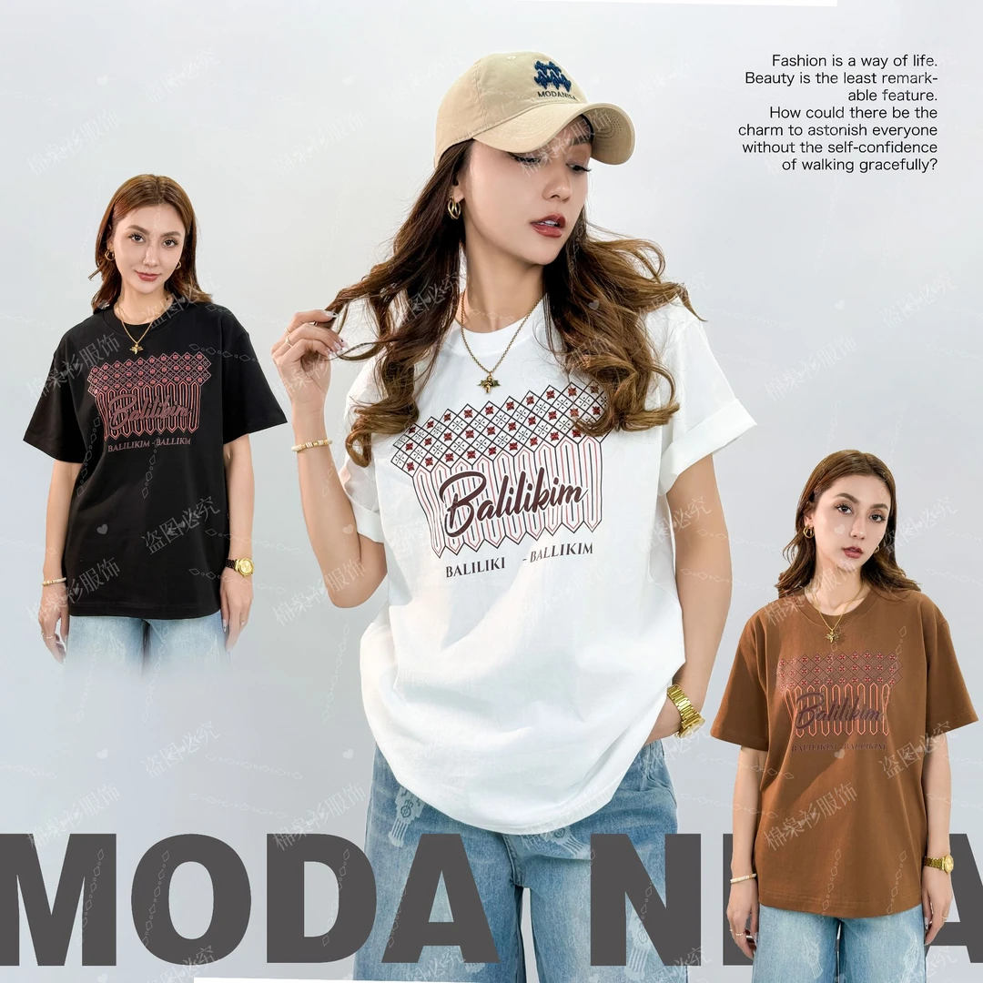 （菲娅推荐）新疆民族风 体恤 印花 体恤100%长绒棉高品质（A15款新）