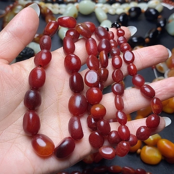 天***遥和田玉未镶嵌手链