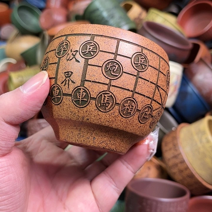 紫砂茶杯全手工紫砂主人杯