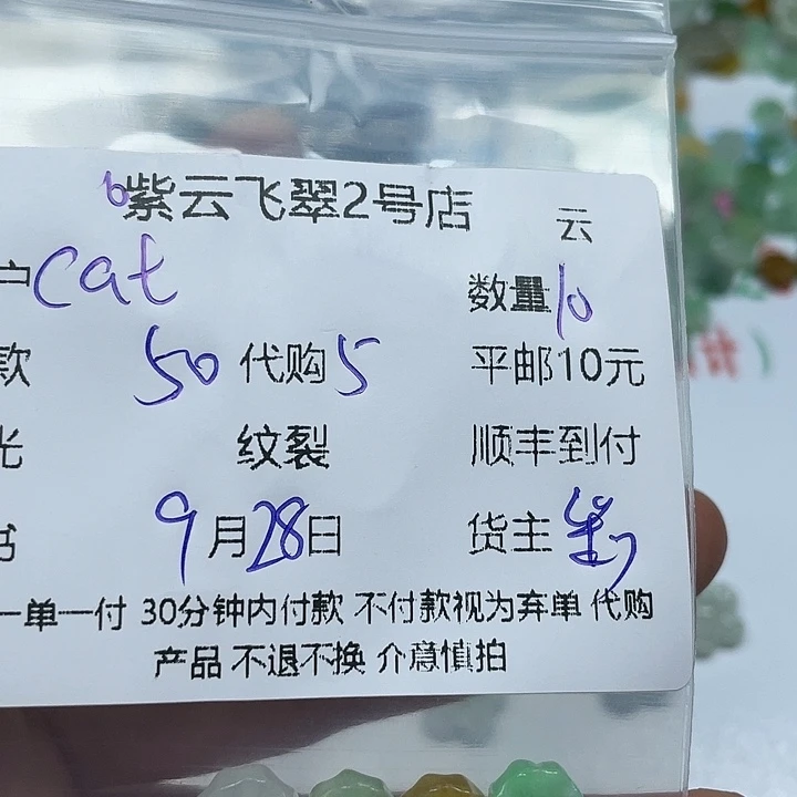 c***t翡翠未镶嵌颈饰翡翠