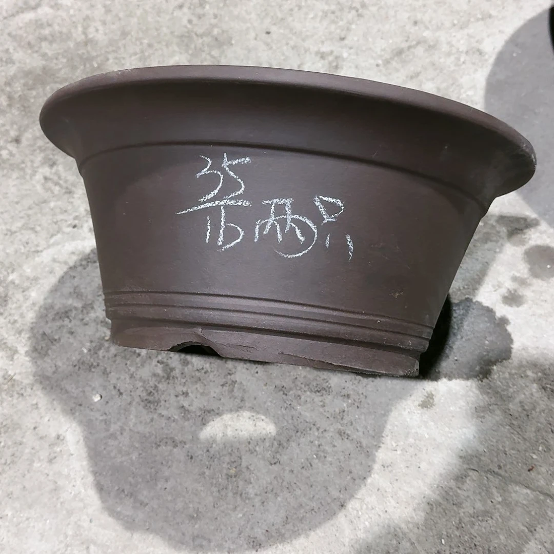 紫砂宜兴紫砂花盆，现货发