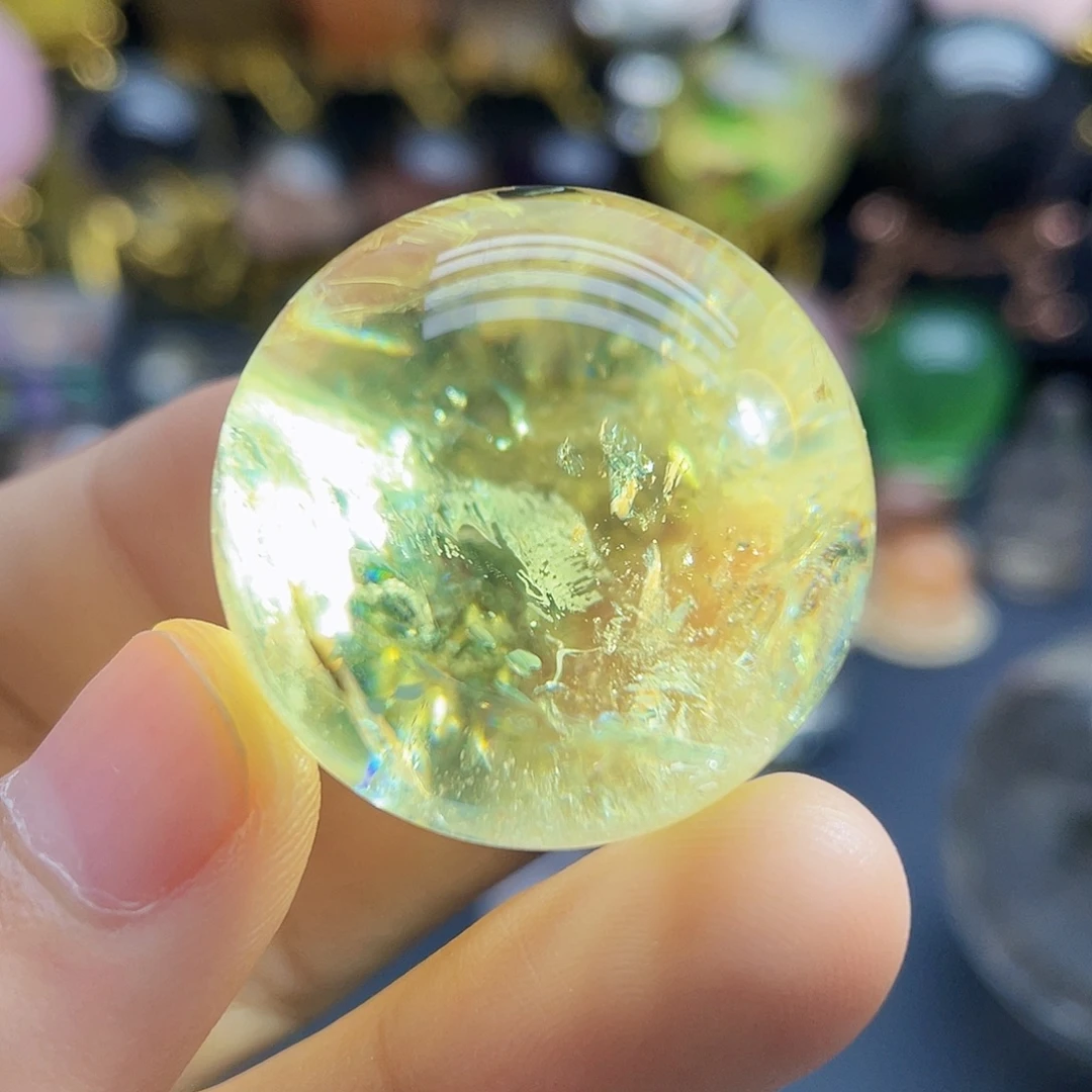 未镶嵌珠宝半成品水晶天然水晶30mm