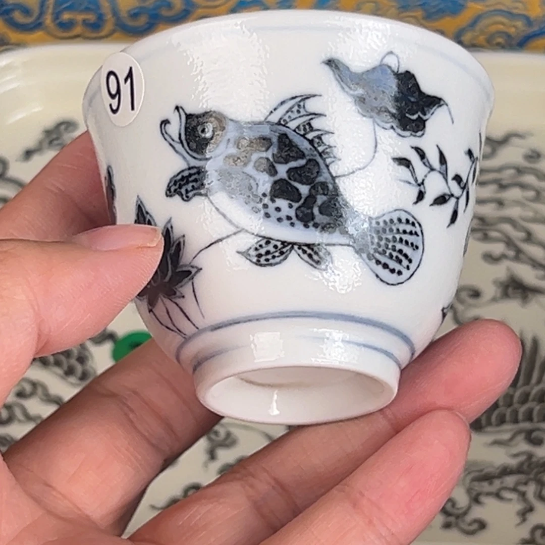 景德镇纯手工陶瓷瑕