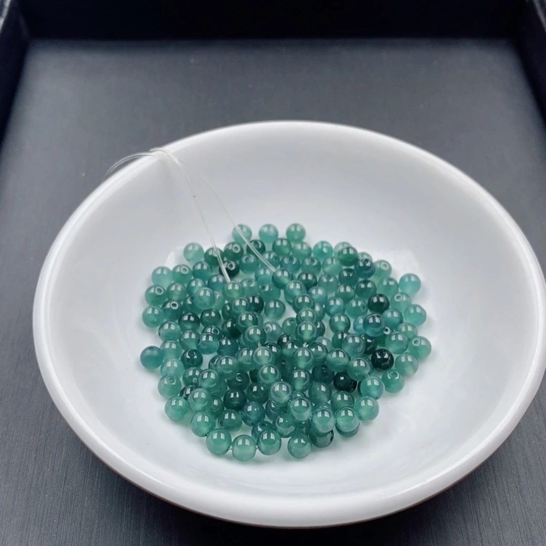 翡翠未镶嵌手链翡翠散珠多样性发货自选