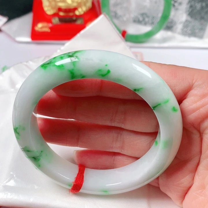 未镶嵌手镯翡翠  编号D1157 正圈57