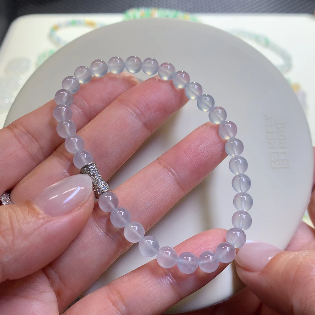 未镶嵌手链翡翠翡翠手串5.7