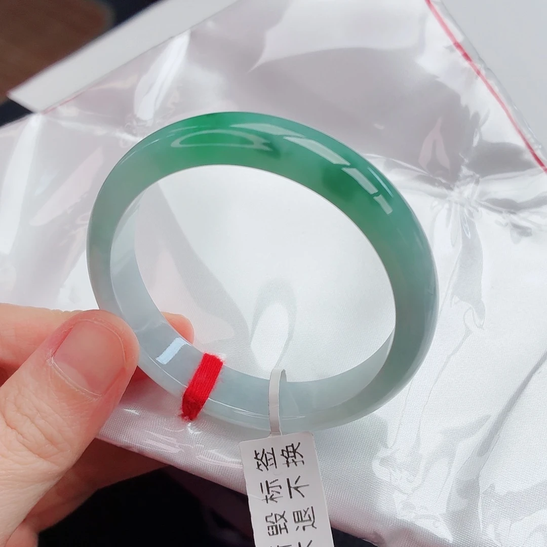 未镶嵌手镯翡翠18号-53圈口