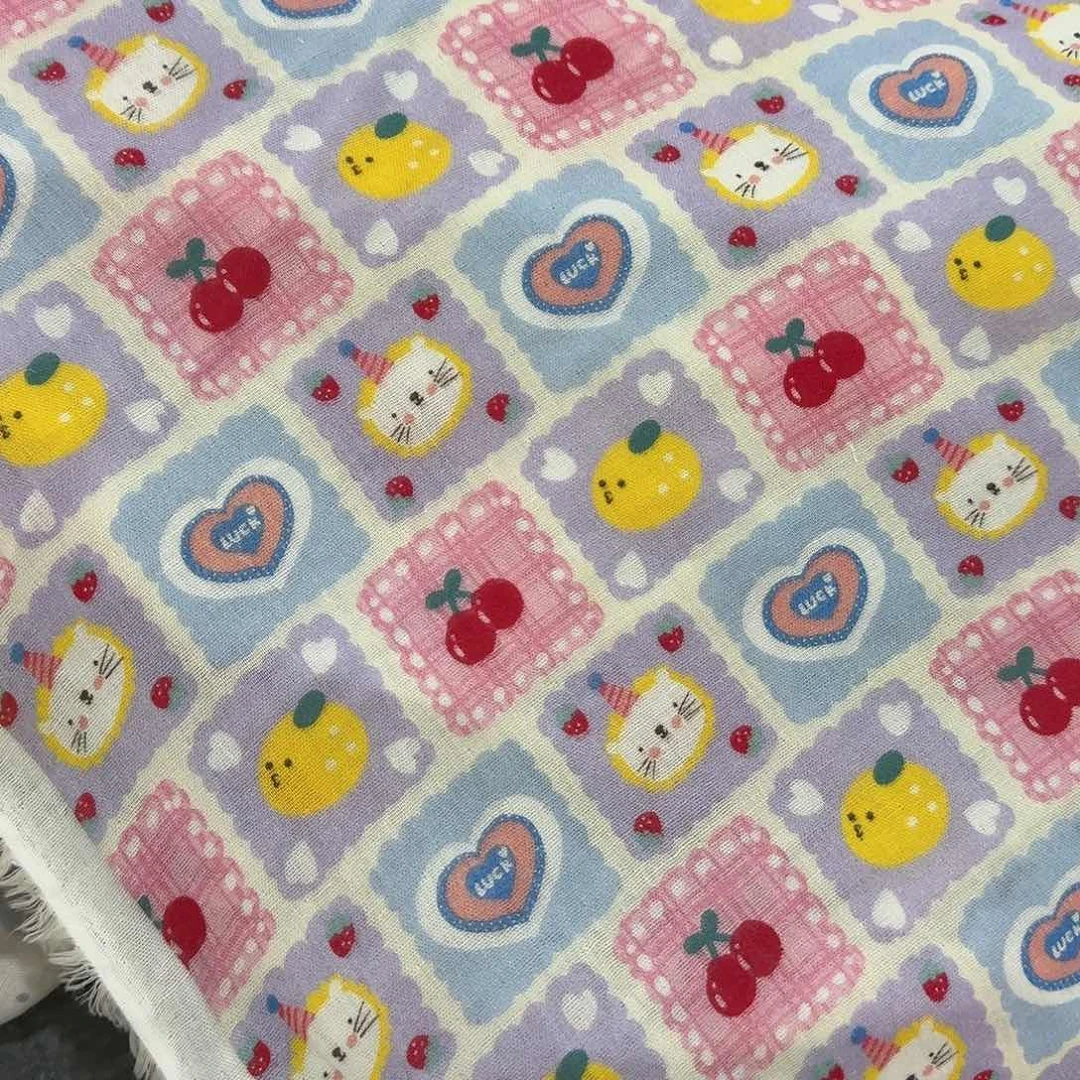 超舒服天丝棉双层纱1米价X1.5米宽E区