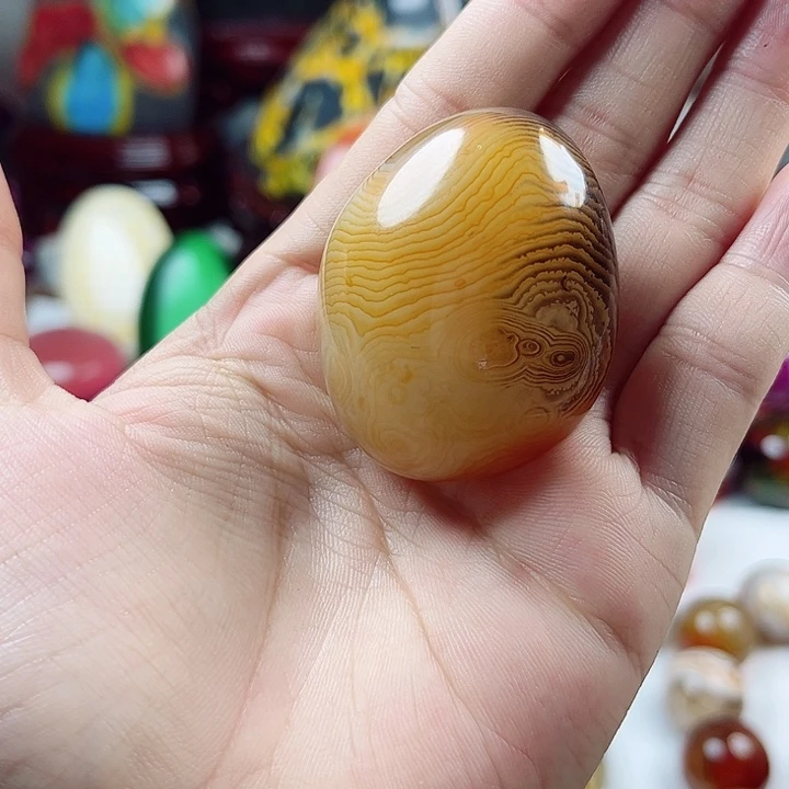 玛瑙/玉髓未镶嵌耳饰