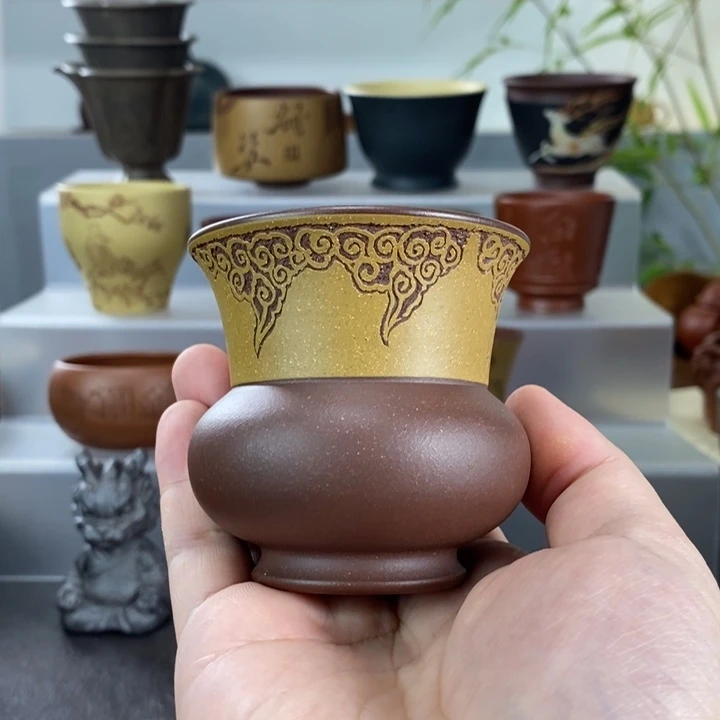 宜兴紫砂手工主人杯