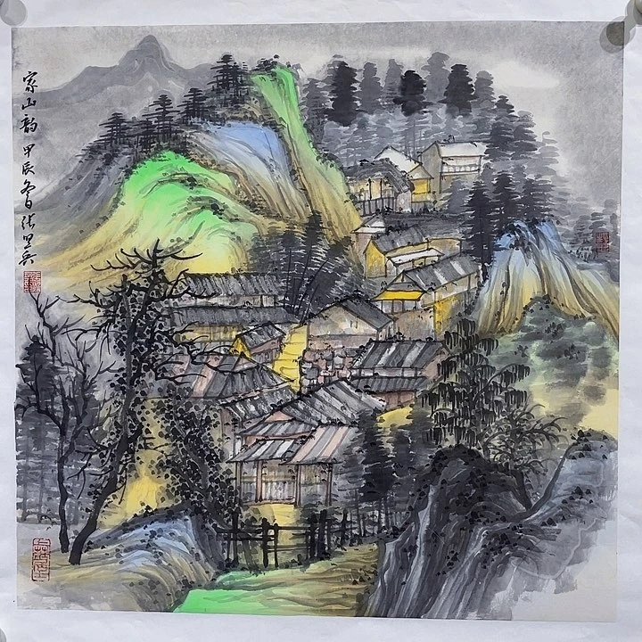 书法张照兵国画作品