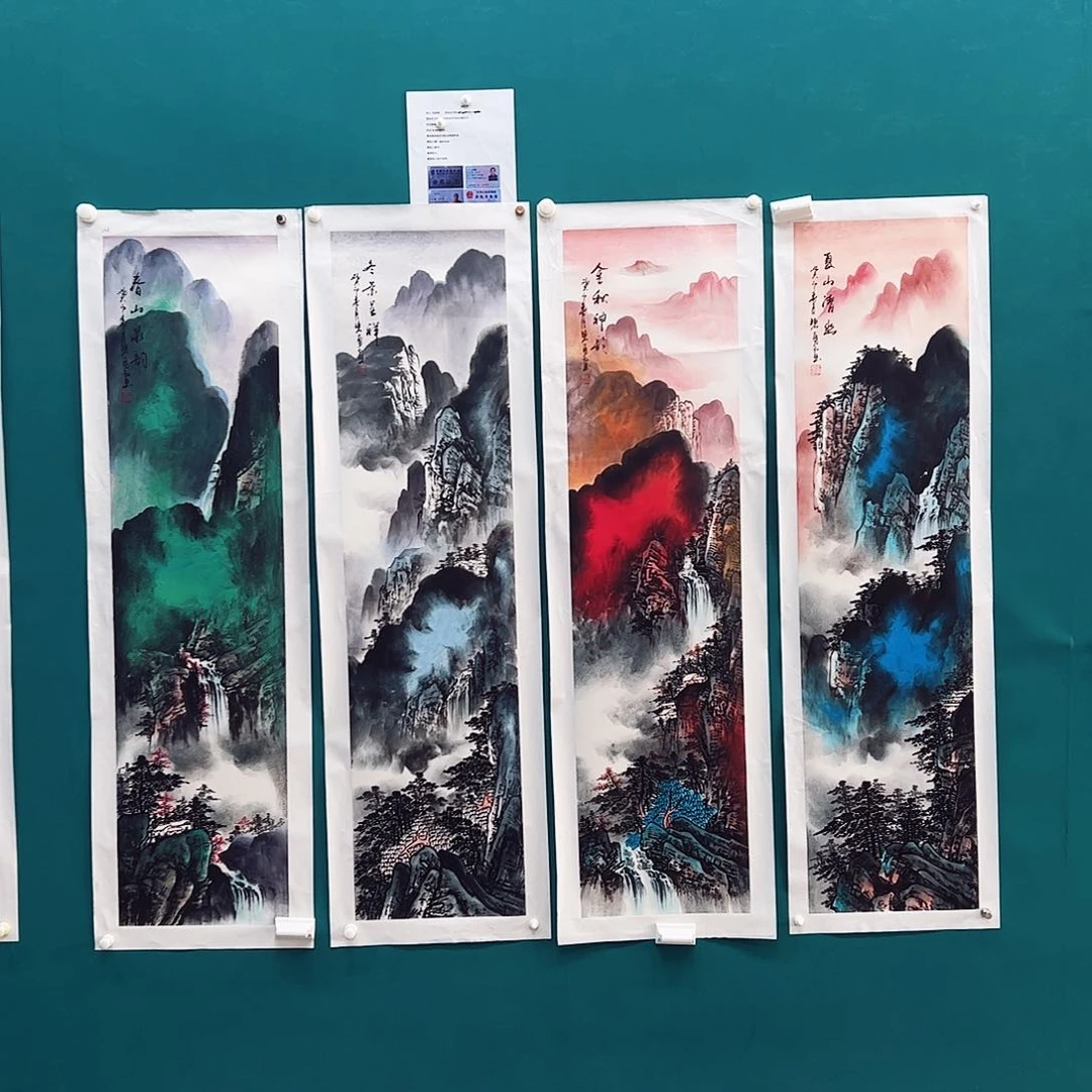 国画天*?国画作品欣赏