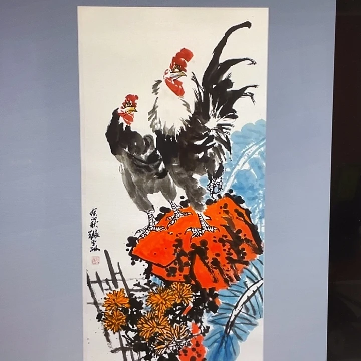 国画张圣敏先生纯手绘作品