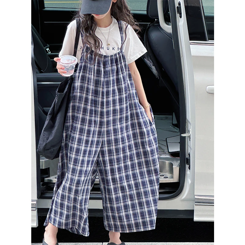 K29266韩系女童背带裤套装2025夏装新款儿童休闲短袖裤子两件套潮
