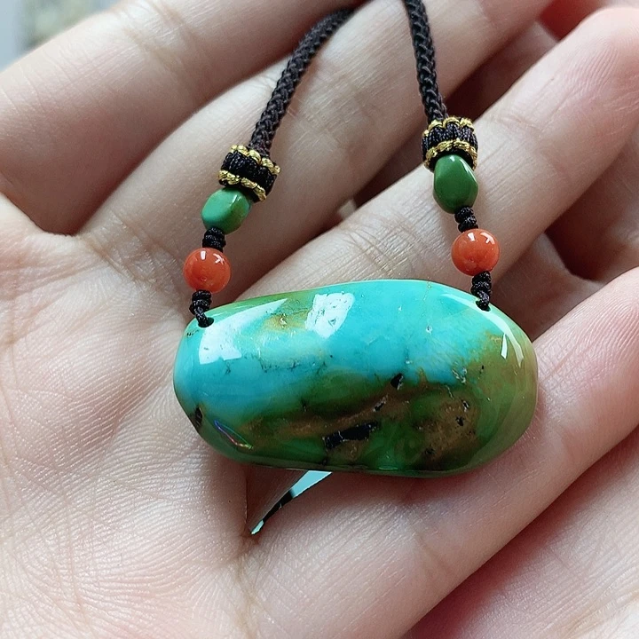 未镶嵌绿松石珠宝奇石