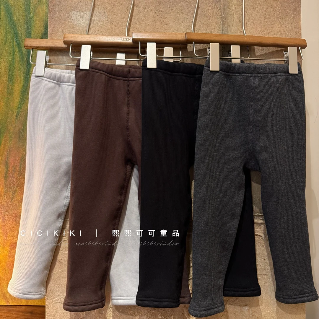 【小火炉】儿童童装秋冬时尚百搭加绒打底裤熙熙可可 DDK2529