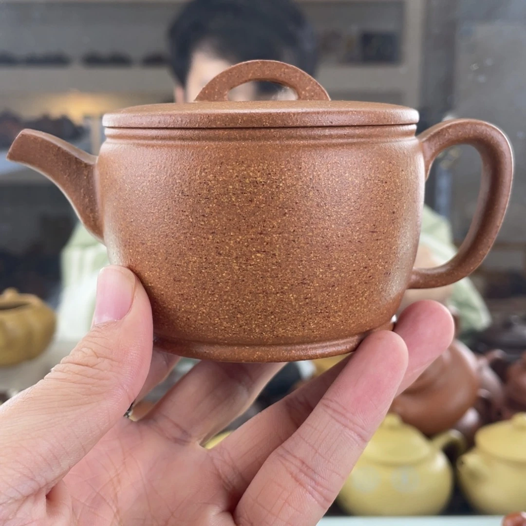 紫砂茶壶180cc黄降坡茶壶