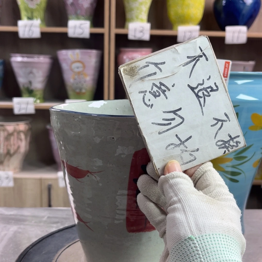 景德镇陶瓷花盆花盆