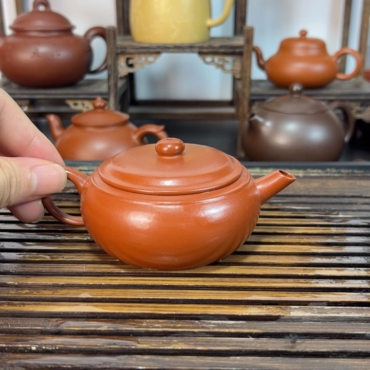 紫砂茶壶原矿紫砂手工制作