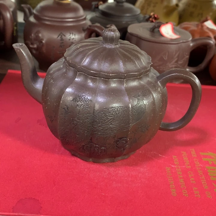 紫砂茶壶原矿手工256